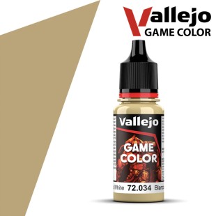 Краска акриловая для моделизма Vallejo "Game Color" 72.034 Bone White
