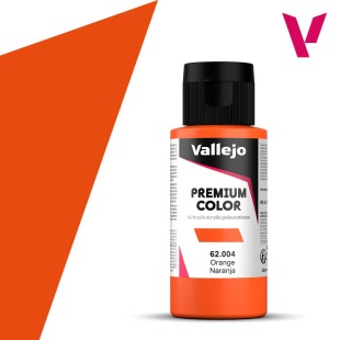 Акрил для аэрографии "Premium" 62.004 (Orange), 60 мл