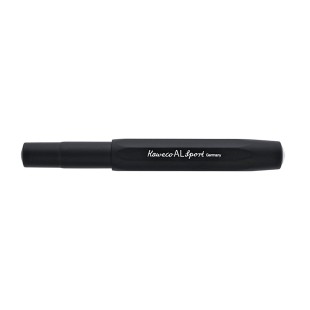 Ручка-роллер Kaweco "AL Sport" F (0,7мм), Black + доп. стержень (10000713)