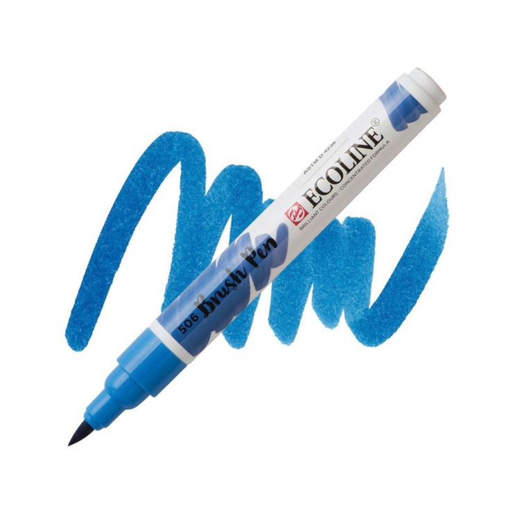 Маркер акварельный "Ecoline" №506 Ультрамарин насыщенный