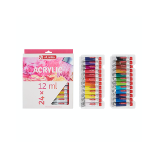 Набор акриловых красок Art Creation "Acrilic" 24 тубы по 12мл