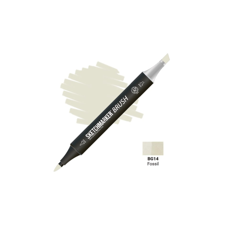 Маркер SketchMarker "Brush" BG14 Fossil