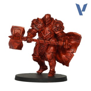 Краска акрил Vallejo "True Metallic Metal" 77.145 Forged Red, 18мл (серия Shade)