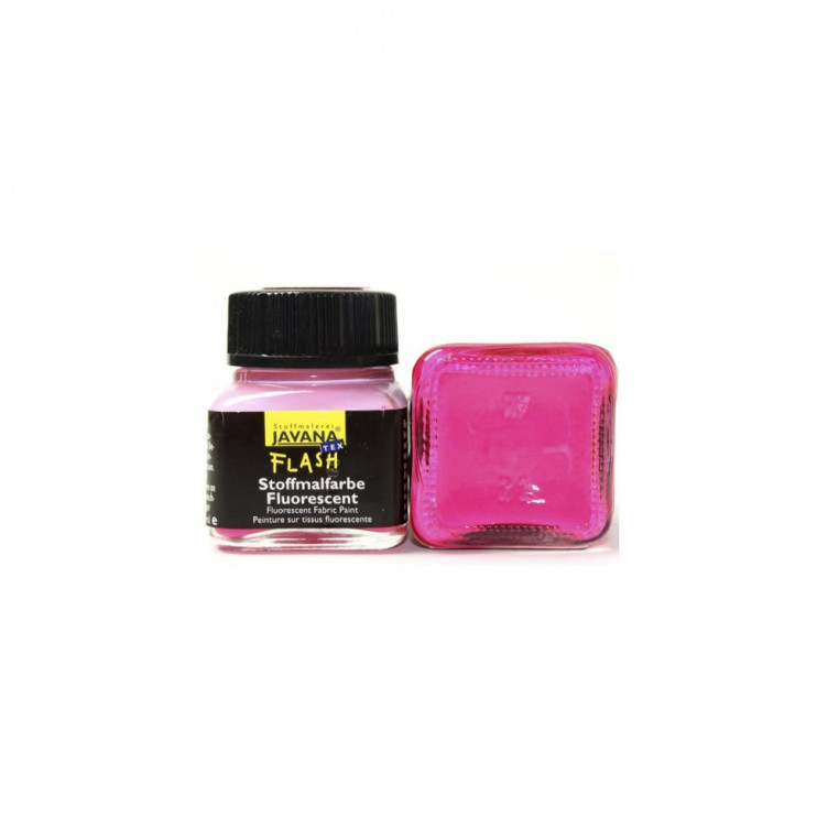 Краска по тканям Kreul "Javana Textil Flash" 50 мл,Неоновый розовый