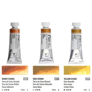 Краска акварельная SH "PWC" 3 тубы (№665, 671, 674) по 15мл