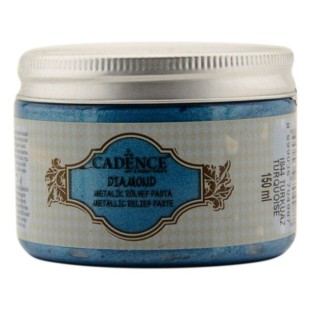 Рельефная паста Cadence Diamond Relief Paste №1844 бирюза, 150мл