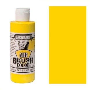 Краска для аэрографии Jacquard "Airbrush Color" 200 Opaque Yellow (желтый покрывной), 118мл