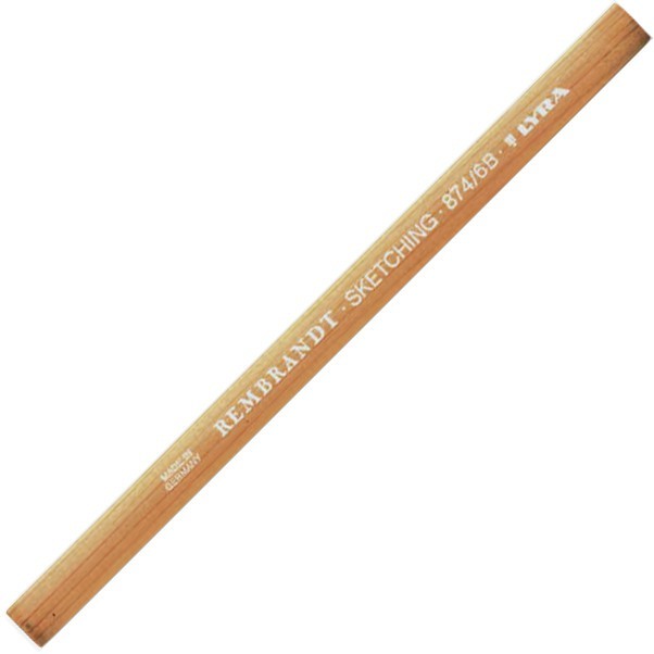 Карандаш графитный плотницкий LYRA Rembrandt Sketching 6B
