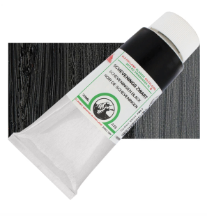 Масло "Old Holland" A75 Scheveningen Black/ Шевениген чёрный, 125 мл