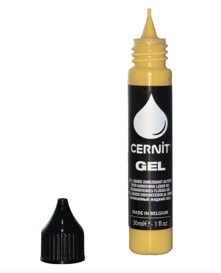 Жидкая полимерная глина Cernit "Gel" 700 желтый, 30мл