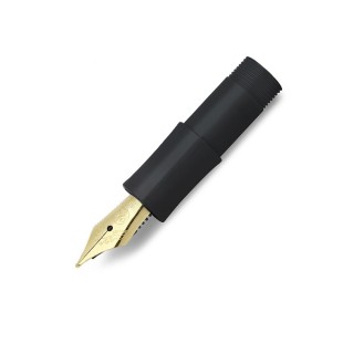 Перо с секцией захвата для ручек KAWECO "Classic Sport" EF 0.5мм/ черный золотой