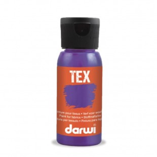 Краска по ткани Darwi "Tex fabric paints" 931 Lilac (Лиловая), 50мл (0100030931)