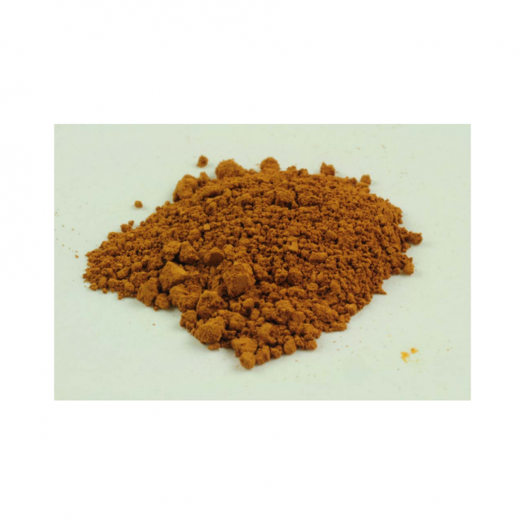 Пигмент художественный "Kremer" Dark Ochre German (Охра немецкая темная яркая), 1000 гр.