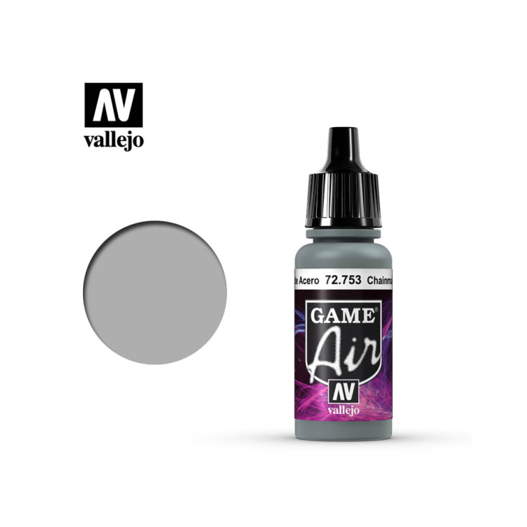 Краска для аэрографии "Game Air" 72.753 Chainmail Silver