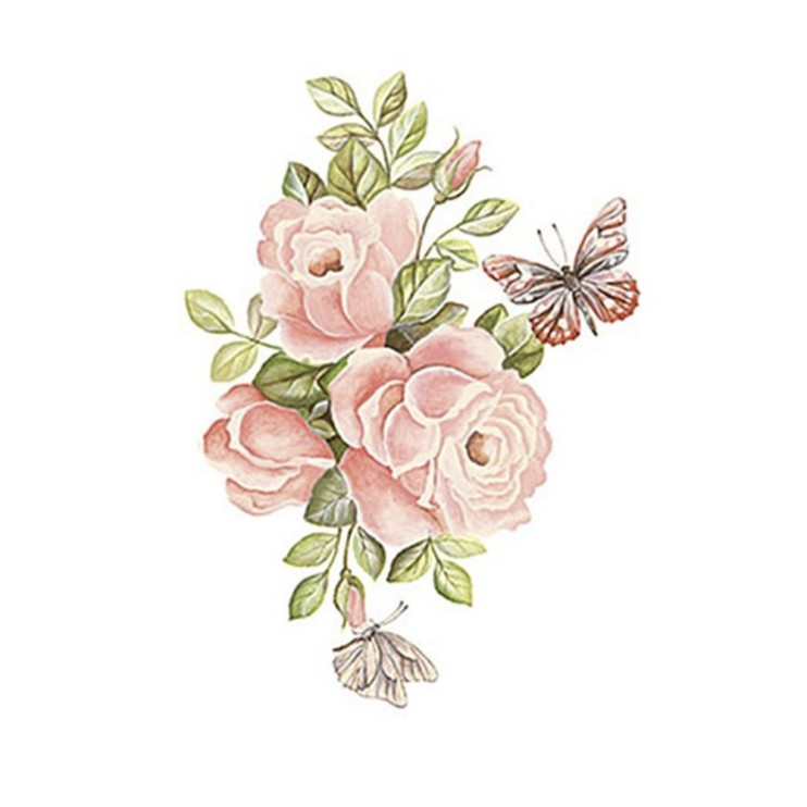 Трансфер 25х35см, FCBY211 Floral Collection