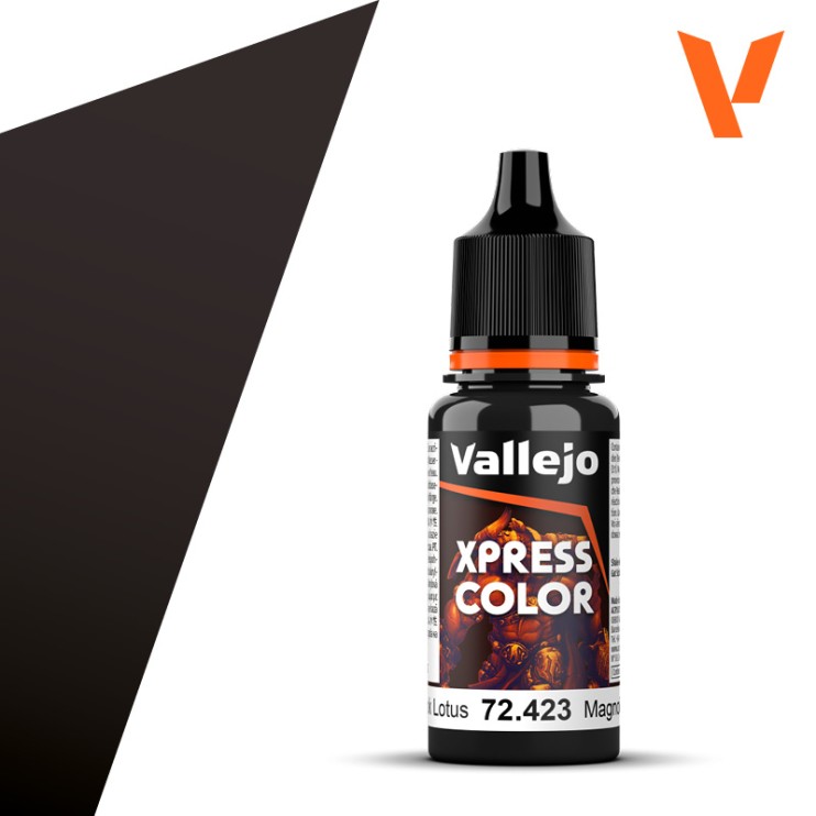 Акрил Vallejo "XPress Color" 72.423 Black Lotus, 18мл для моделизма