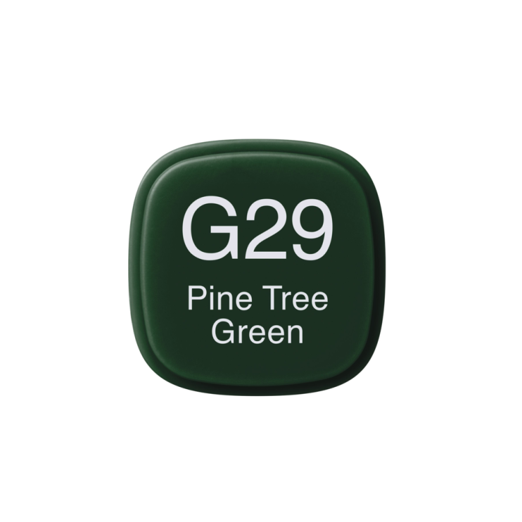 Маркер спиртовой COPIC "Classic" G29 Pine Tree Green