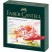 Набор капиллярных ручек Faber-Castell "Pitt Artist Pen" 24 штуки в коробке (кожзам)
