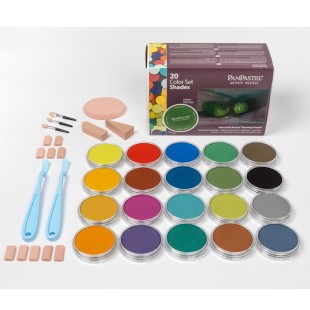Набор сухой пастели PanPastel "Shades" 20 цветов PP30206