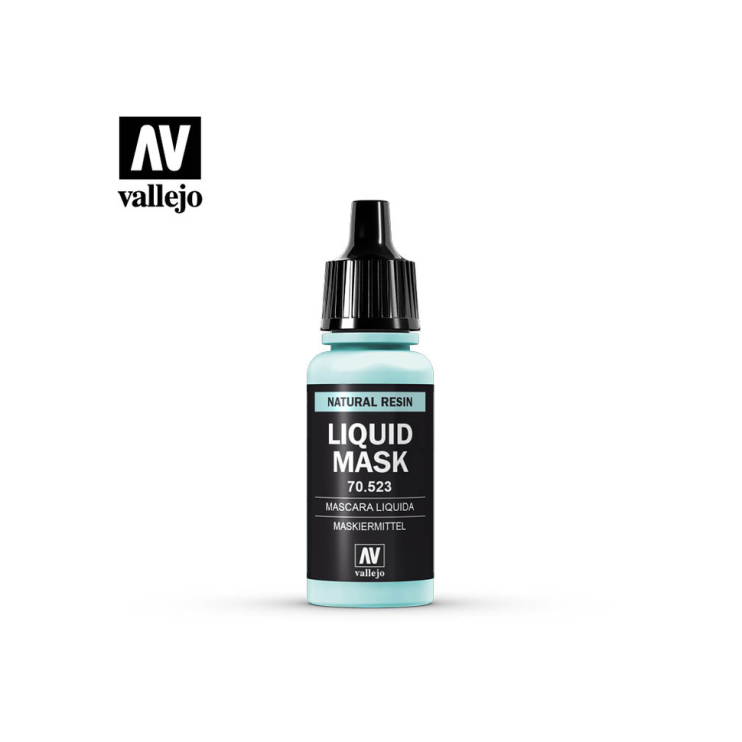 Маскировочная жидкость Vallejo "Liquid mask" 523 /17ml