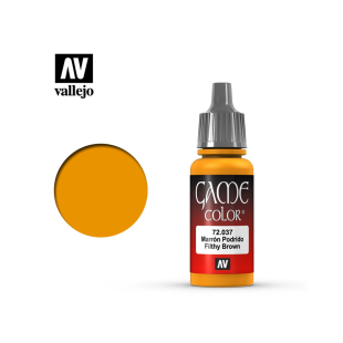Краска акриловая для моделизма Vallejo "Game Color" 72.037 Filthy Brown
