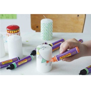 Краска для свечей Kreul "Candle Pen" 29мл, оранжевый (49703)