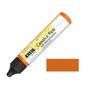 Краска для свечей Kreul "Candle Pen" 29мл, оранжевый