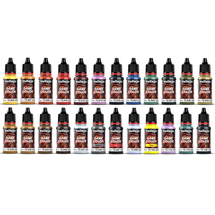 Набор красок для моделизма Vallejo "Game Color" №1 Combination, 24 цвета,