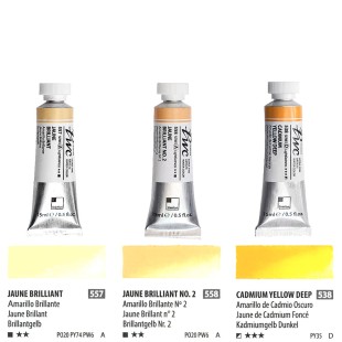 Краска акварельная SH "PWC" 3 тубы (№538, 557, 558) по 15мл