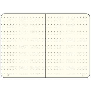 Блокнот непромокаемый в точку Leuchtturm1917 "Outlines" B6, 44л, 150гр/м², мягкая обложка, Зелёно-голубой (363020)