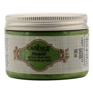 Рельефная паста Cadence Diamond Relief Paste №1847 травяной, 150мл