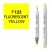 Маркер Touch Twin "Brush" цвет F123 (желтый флуоресцентный)