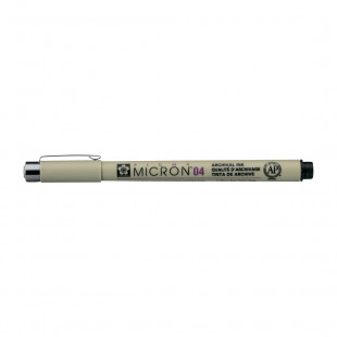 Ручка капиллярная Sakura "Pigma Micron" 04 Черный