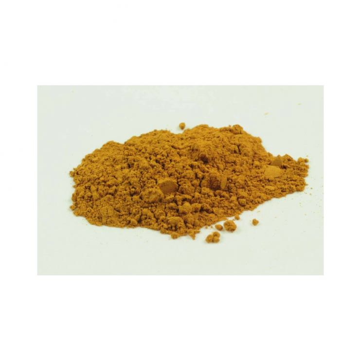 Пигмент художественный "Kremer" Raw Sienna, French (Сиена натуральная французская), 1000 гр.