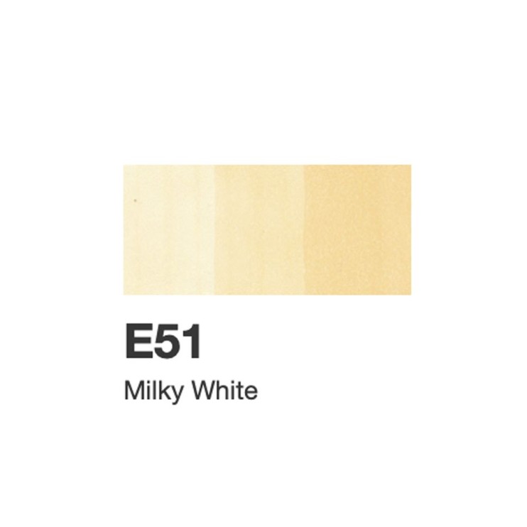 Спиртовые чернила Copic "INK" E51 Milky White (12мл)