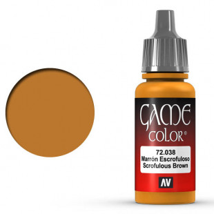 Акрил для аэрографии "Game Color" 72.038 Scrofulous Brown