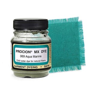Краситель порошковый Jacquard "Procion MX Dye" 069 Aquamarine (аквамарин), 18.71г