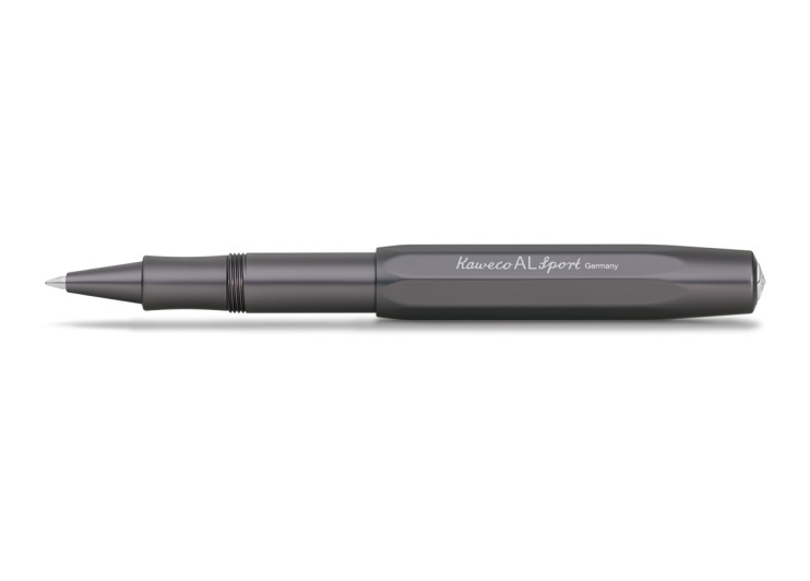 Ручка-роллер Kaweco "AL Sport" F (0,7мм), Anthracite + доп. стержень (10000715)
