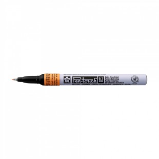 Маркер Sakura "Pen-Touch" 0.7мм, оранжевый флуоресцентный