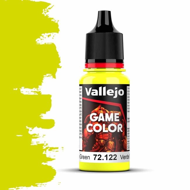 Краска акриловая для моделизма Vallejo "Game Color" 72.122 (Bile Green), 18мл