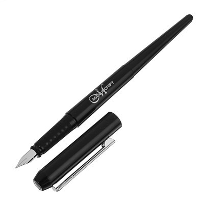 Ручка перьевая Manuscript "Italic Calligraphy Pen" F (0,85) с аксессуарами в пенале