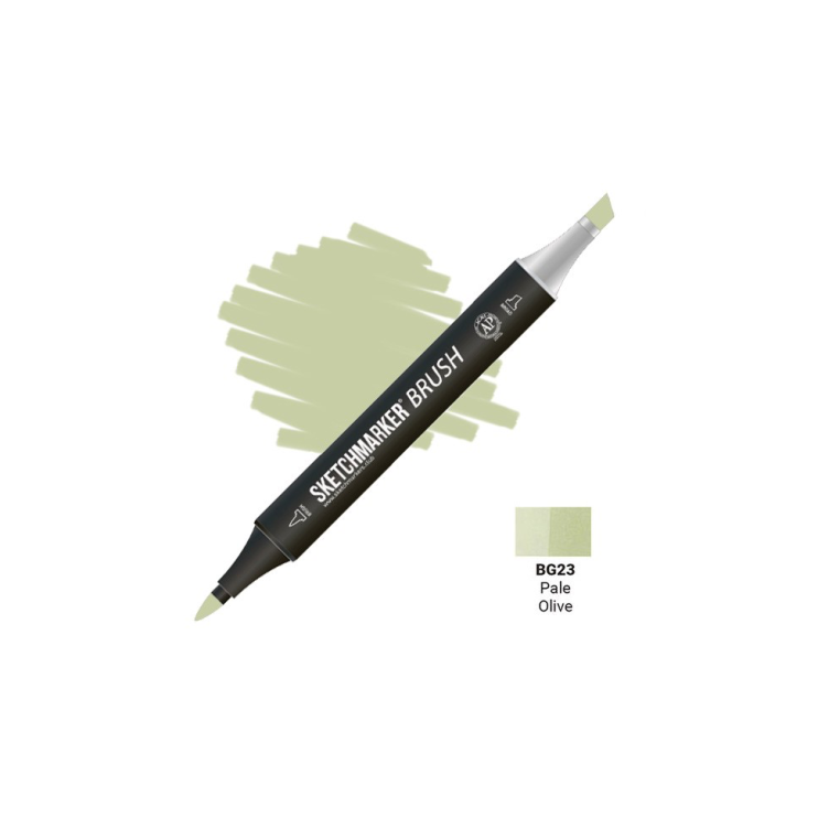 Маркер SketchMarker "Brush" BG23 Pale Olive