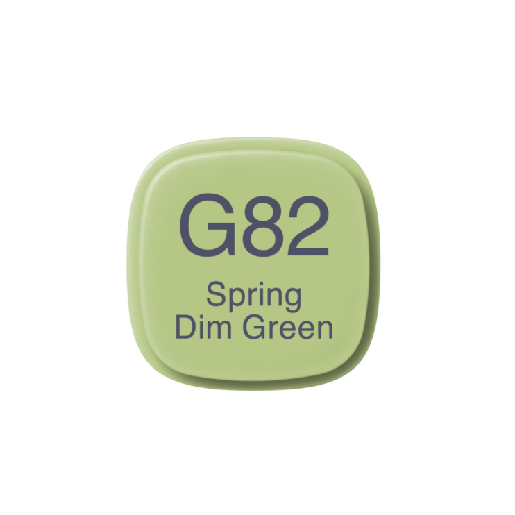 Маркер спиртовой COPIC "Classic" G82 Spring Dim Green