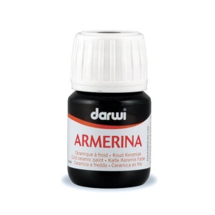 Краска по керамике Darwi "Armerina" 30 мл, 100 black (Черная)