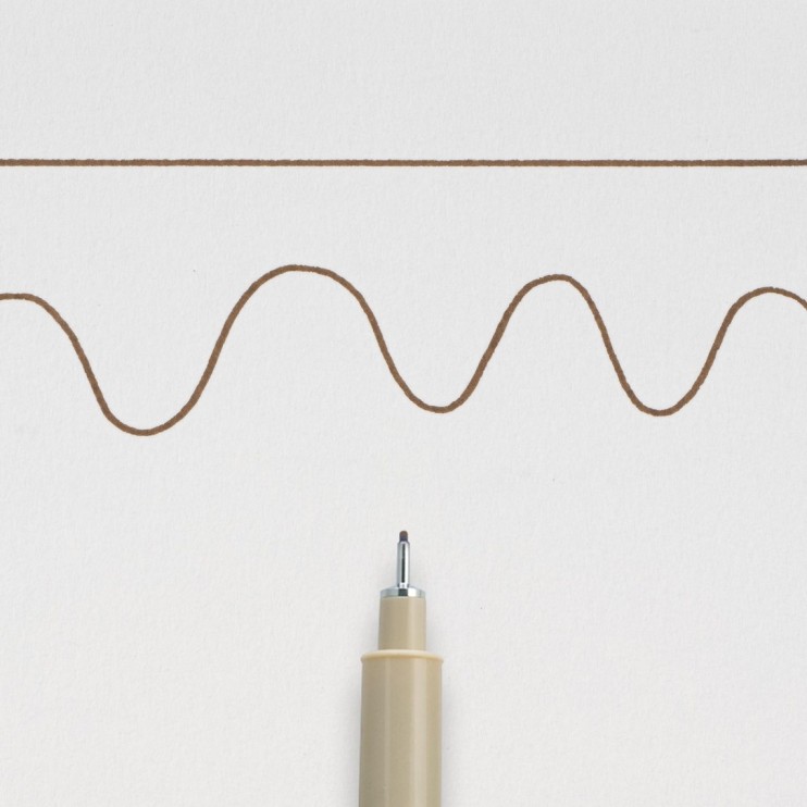 Ручка капиллярная Sakura "Pigma Micron" 05 Сепия