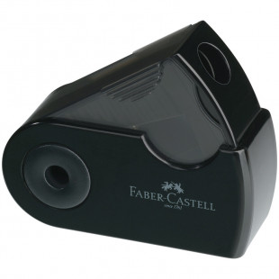 Точилка для карандашей Faber-Castell "SLEEVE" мини/ черная
