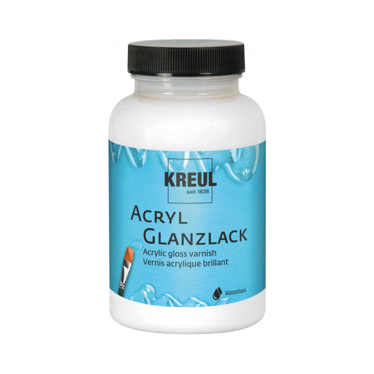 Водно-акриловый лак Hobby line "Acryl Glanzlack" глянцевый, 275мл