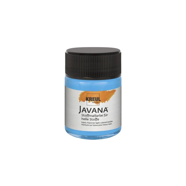Краска по тканям Kreul "Javana Textil Flash" 50 мл, Неоновый синий