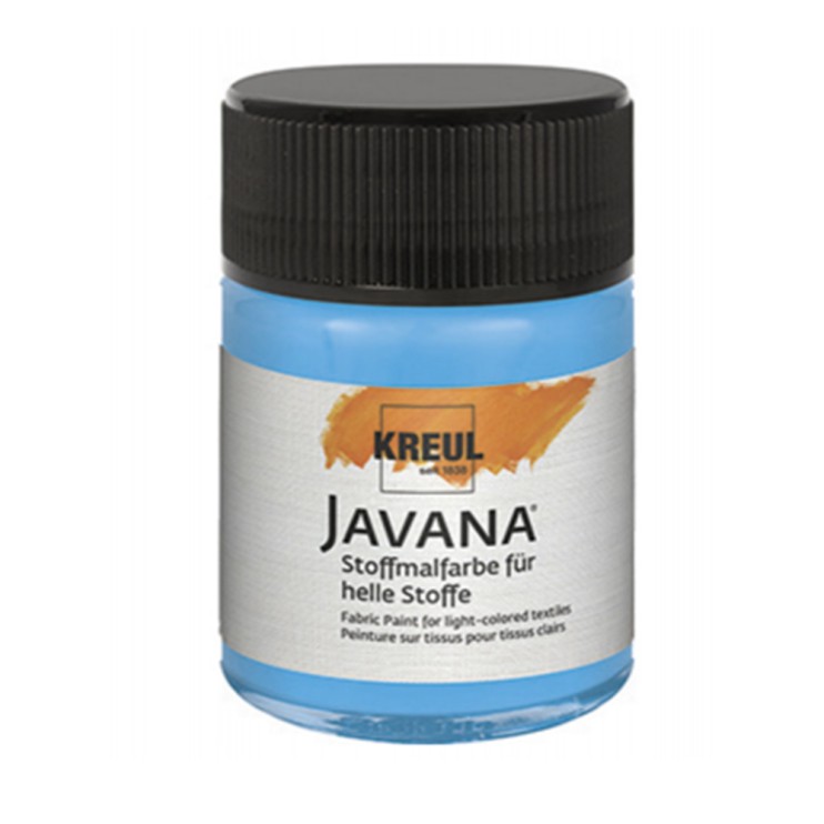 Краска по тканям Kreul "Javana Textil Flash" 50 мл, Неоновый синий