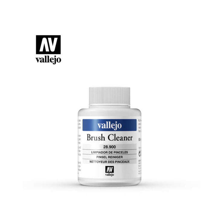 Очиститель кистей Vallejo "Brush Cleaner" 28.900 на спиртовой основе, 85 мл